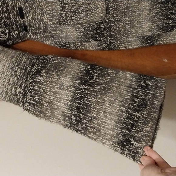 Space dyed sweater coat - Picture 3 of 4